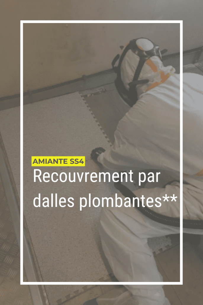 Recouvremnt par dalles plombantes