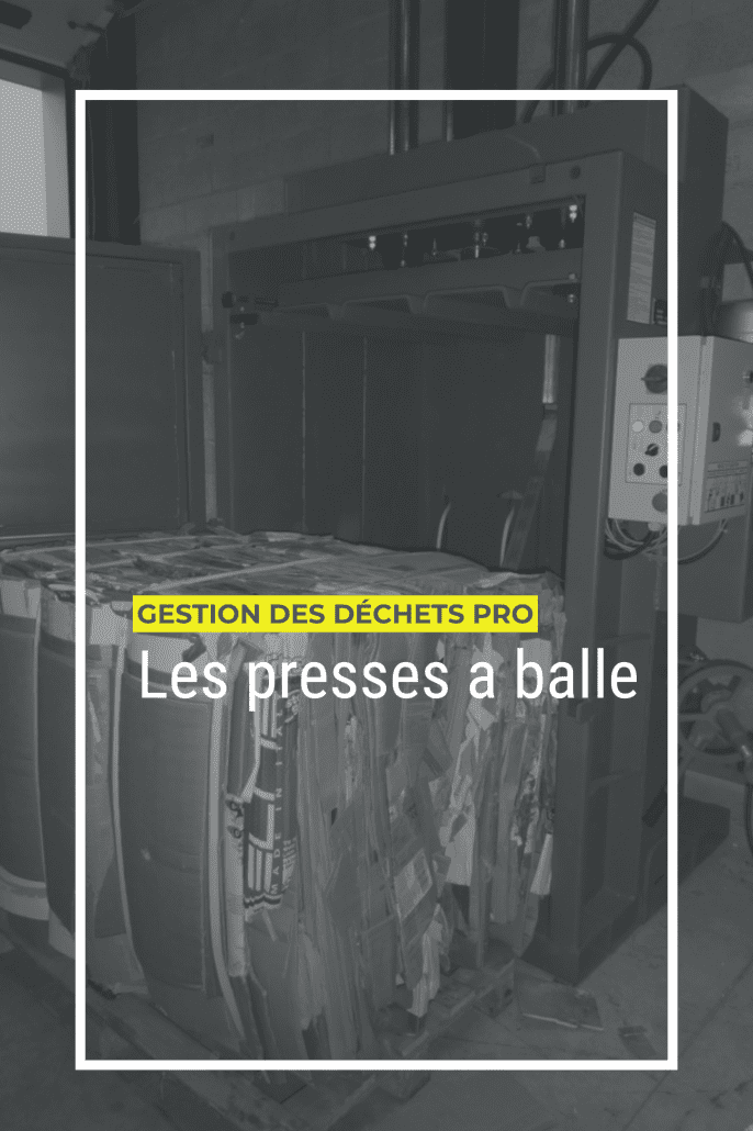 Gestion de déchets pro - presse à balle
