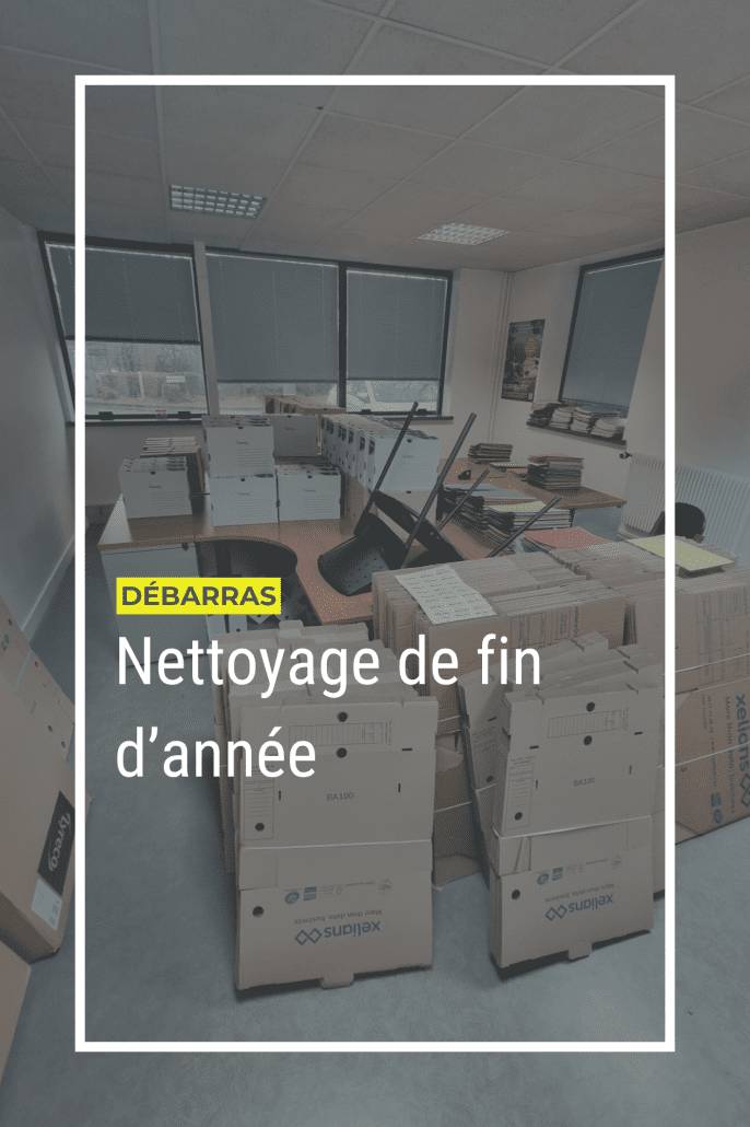 Page débarras - nettoyage de fin d'année