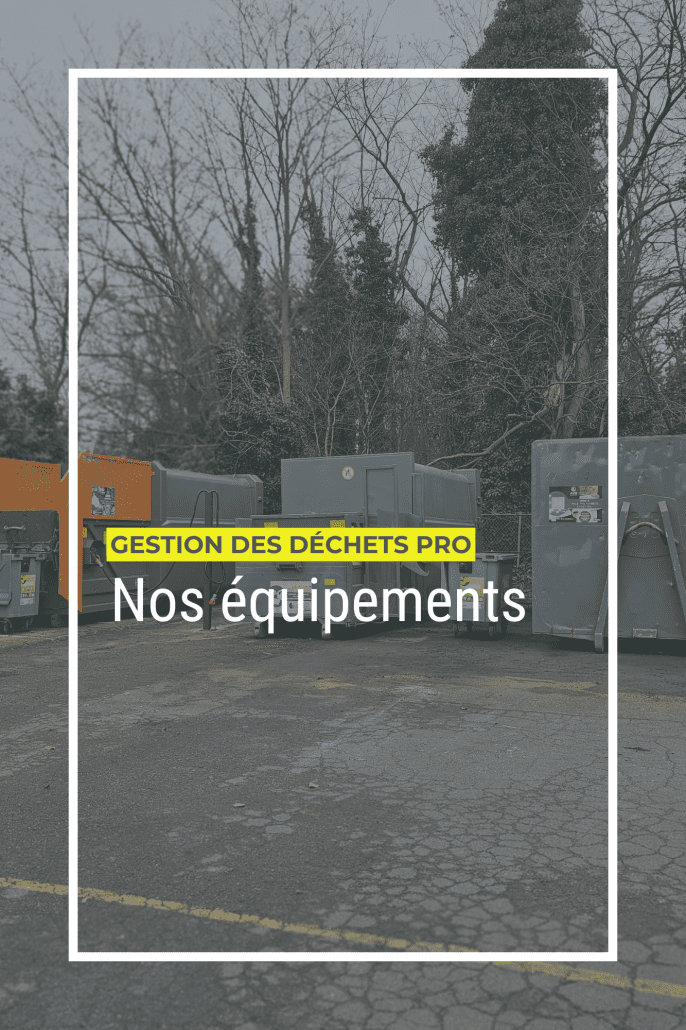 Page la gestion des déchets pro