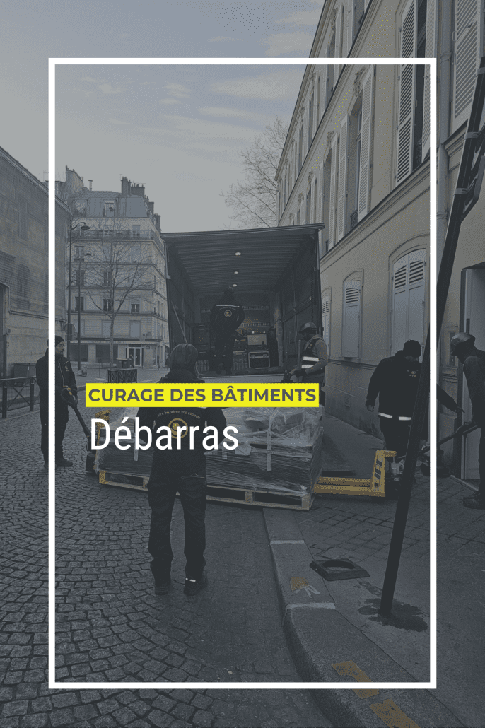 Curage des bâtiments - débarras