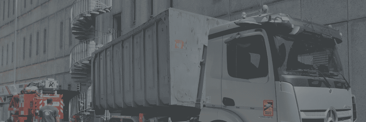 évacuation des déchets