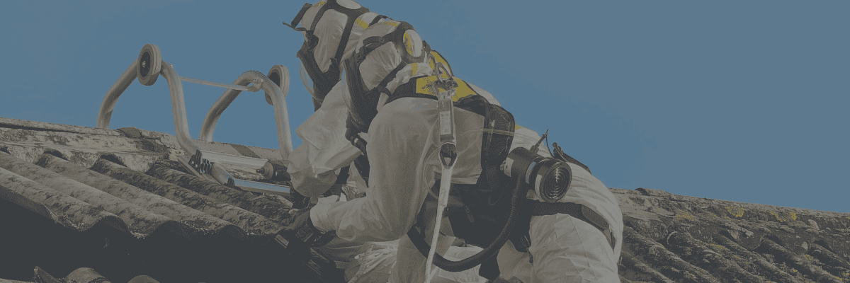 Dépose partielle toiture-amiante