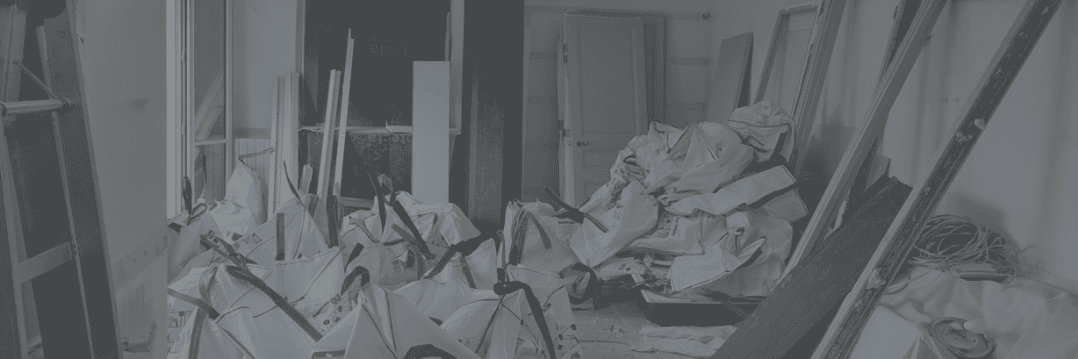 Dépose de menuiseries intérieures