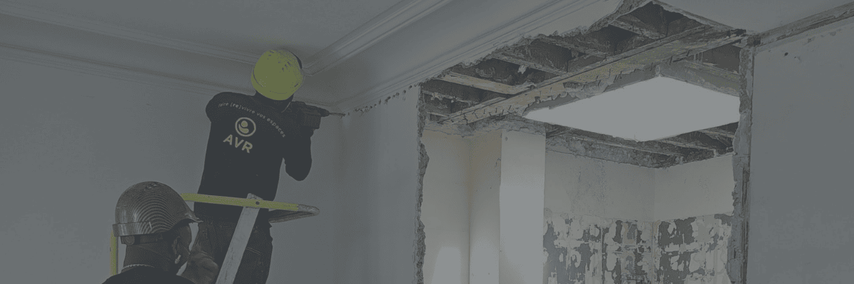 Enlèvement de murs non porteurs