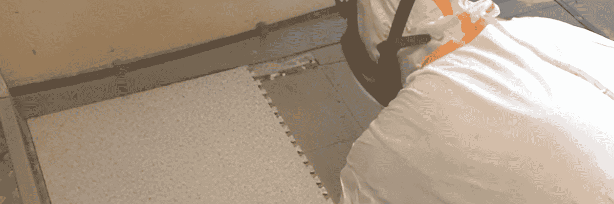 Recouvrement dalles plombantes