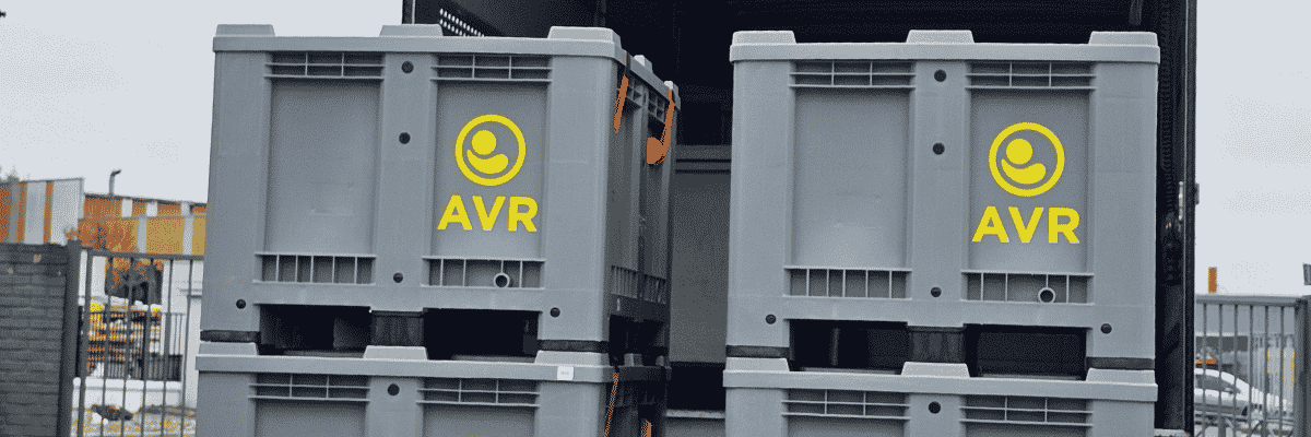 Caisse palette UN logo AVR