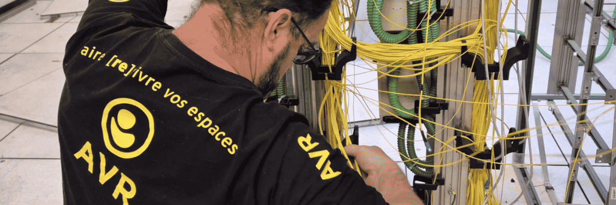 dépose de fibre