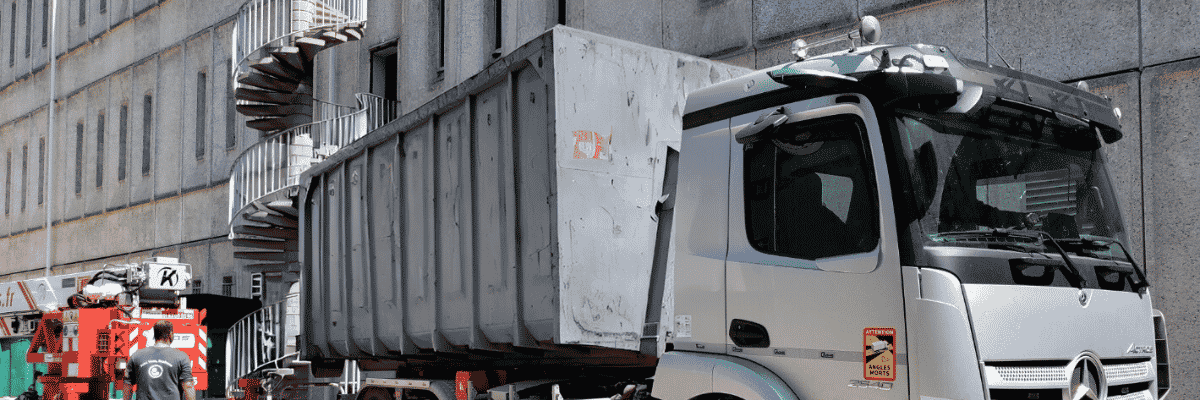 évacuation des déchets