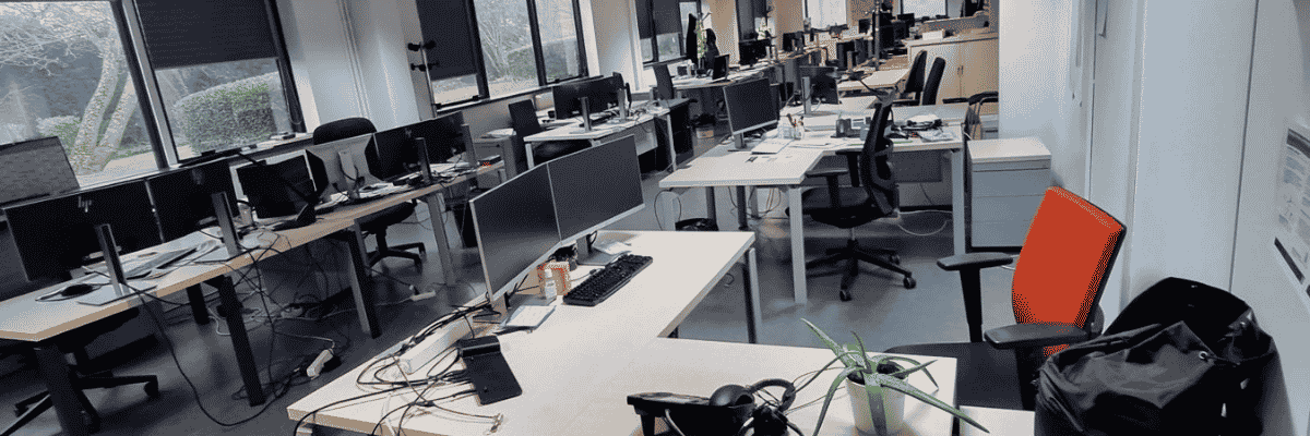 Réagencement d'espace de travail