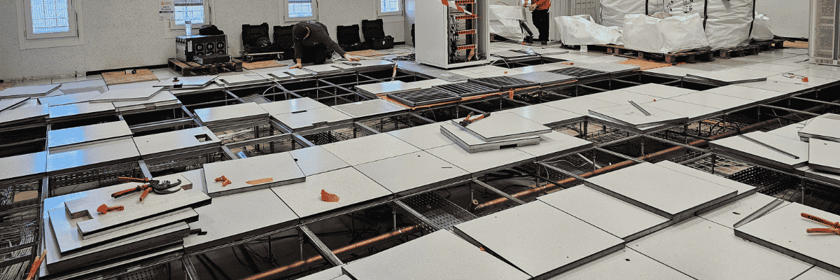 retrait de faux planchers